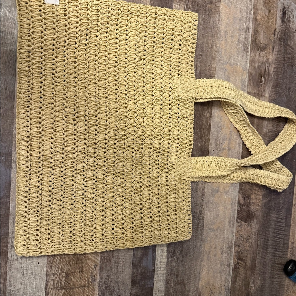 👜 BURBERRY GODDESS Raffia-Style Woven Tote – Natural Beige ✨🌾 - Picture 4 of 5